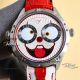 Konstantin Chaykin White Face Russian Clown Leather Strap Watch Replica (8)_th.jpg